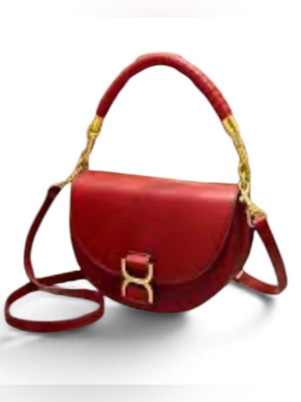 Women’s Unbranded Burgundy Shoulder/Top Handle Vegan Leather Bag NWOT